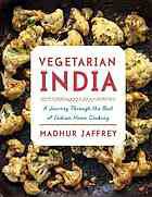 Cover image for "Vegetarian India" by Madhur Jaffrey.